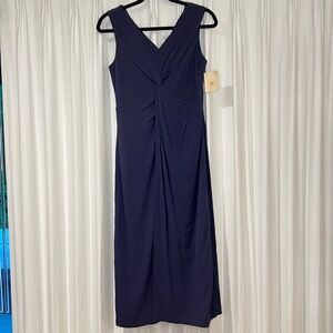 Doncaster Collection Navy Sleeveless Dress